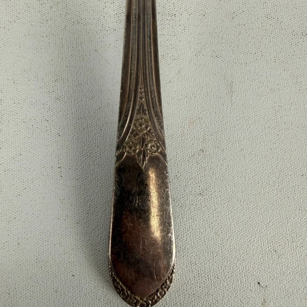 International Silverplate SERVING SPOON Mary Lou Devonshire Wm Rogers 8 1/2